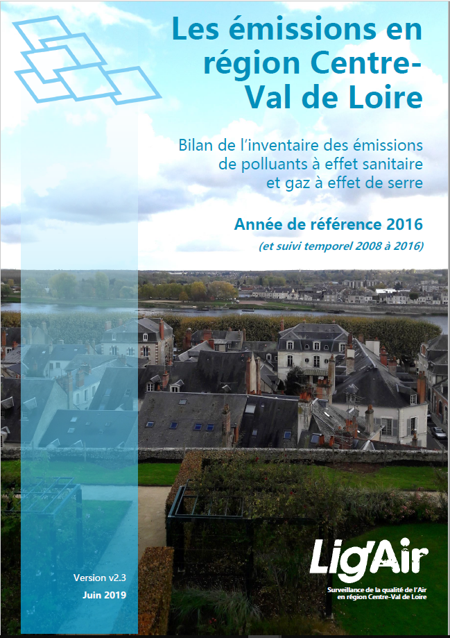 Rapport inventaire 2016 des émissions polluantes