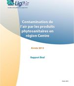 Rapport pesticides 2013