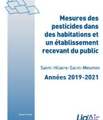 Mesures de pesticides en air intérieur